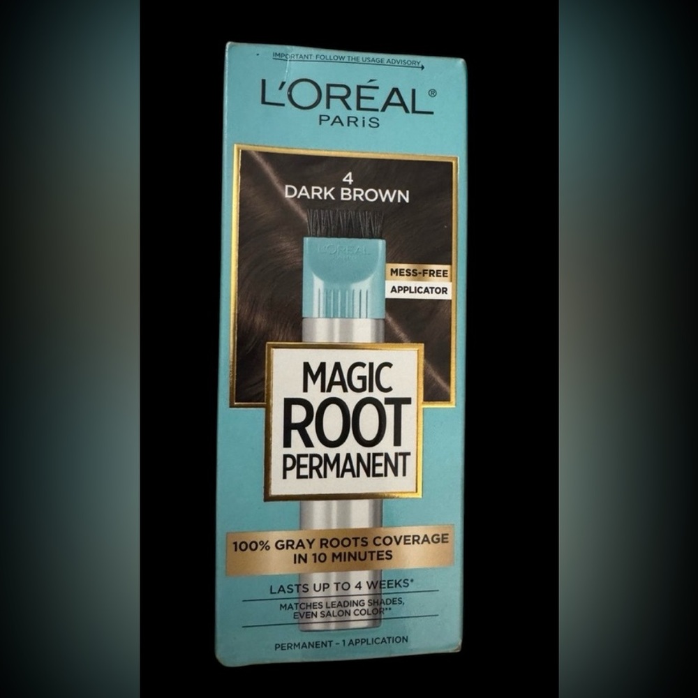 L'Oreal Paris Magic Root Rescue Root Hair Coloring Kit DARK BROWN